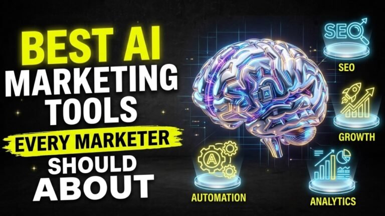 What are the best AI marketing tools every marketer should know about?